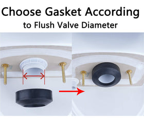 Hibbent rust-resistant brass bolts provide durable, long-lasting tank-to-bowl mounting.