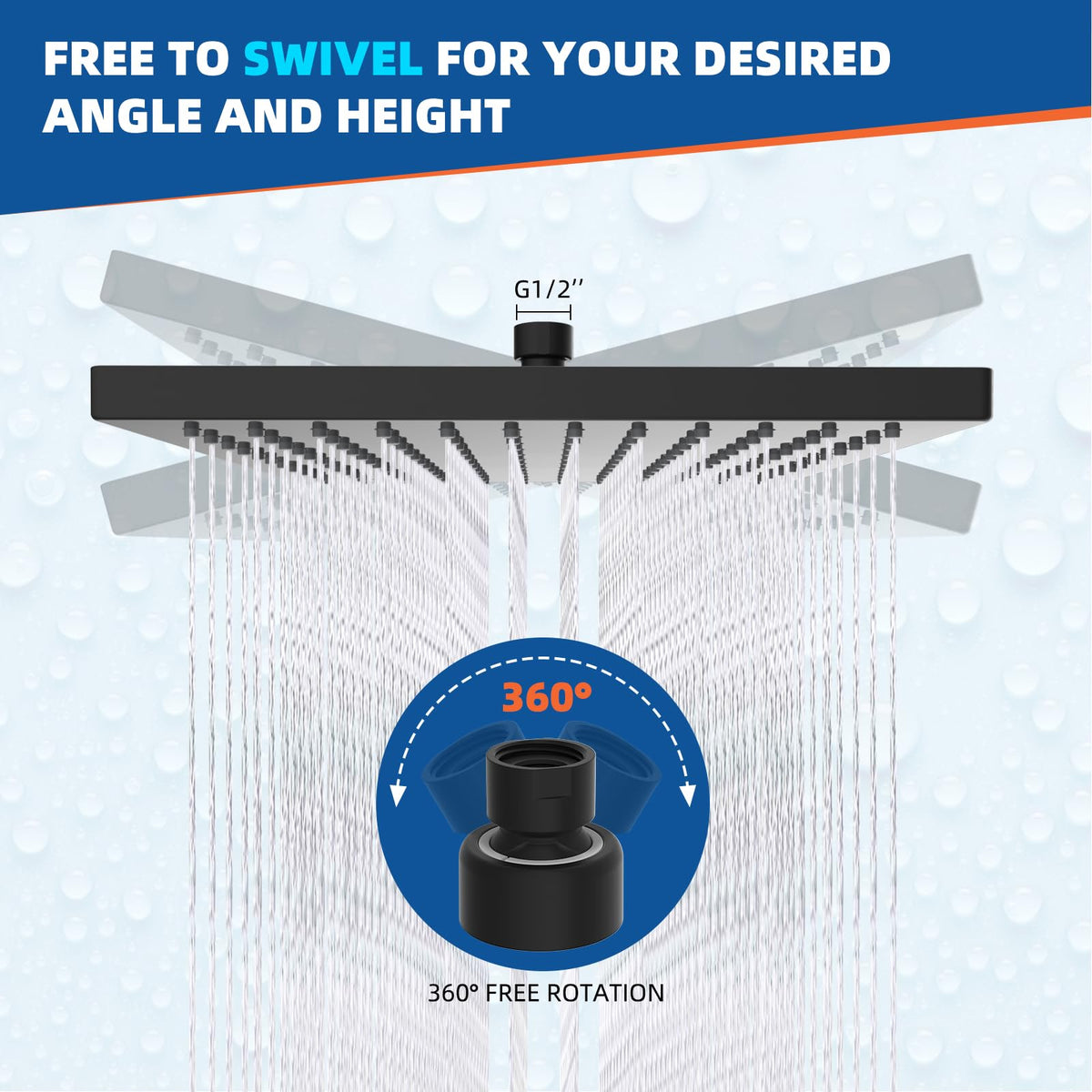 Hibbent self-cleaning silicone nozzle resists buildup and clogs.