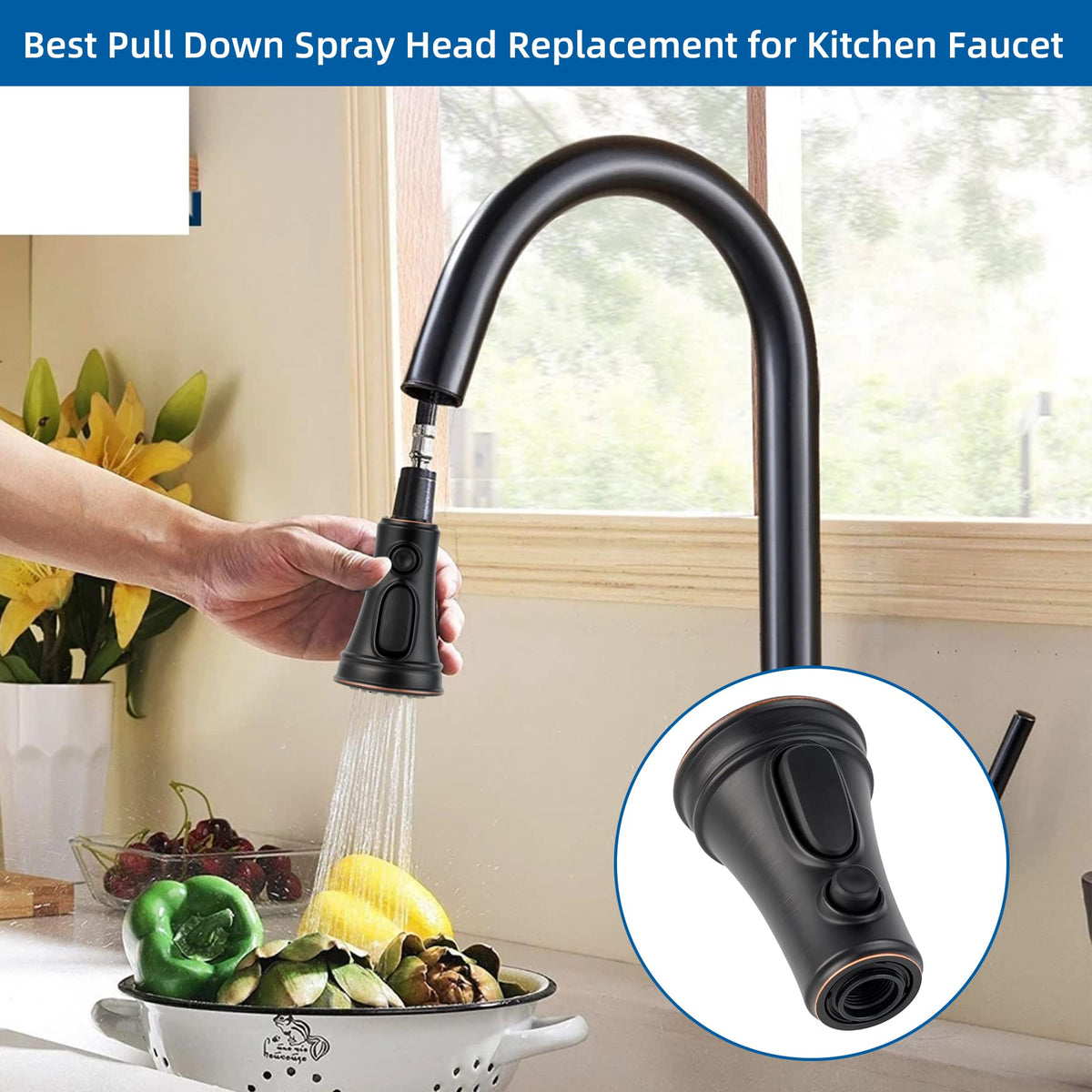 Hibbent sprayer with 15 adapters enabling easy replacement across brands