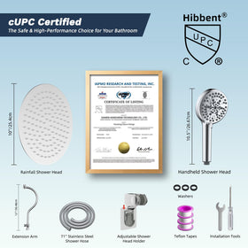 Hibbent durable all-metal construction with brass and stainless components.