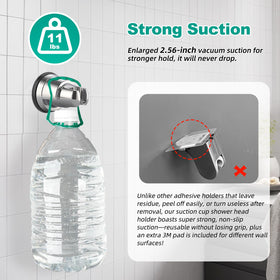Hibbent strong adhesion holds up to 11 pounds for reliable support