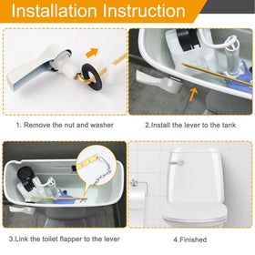 Adjustable length with four mounting holes fits most tanks.