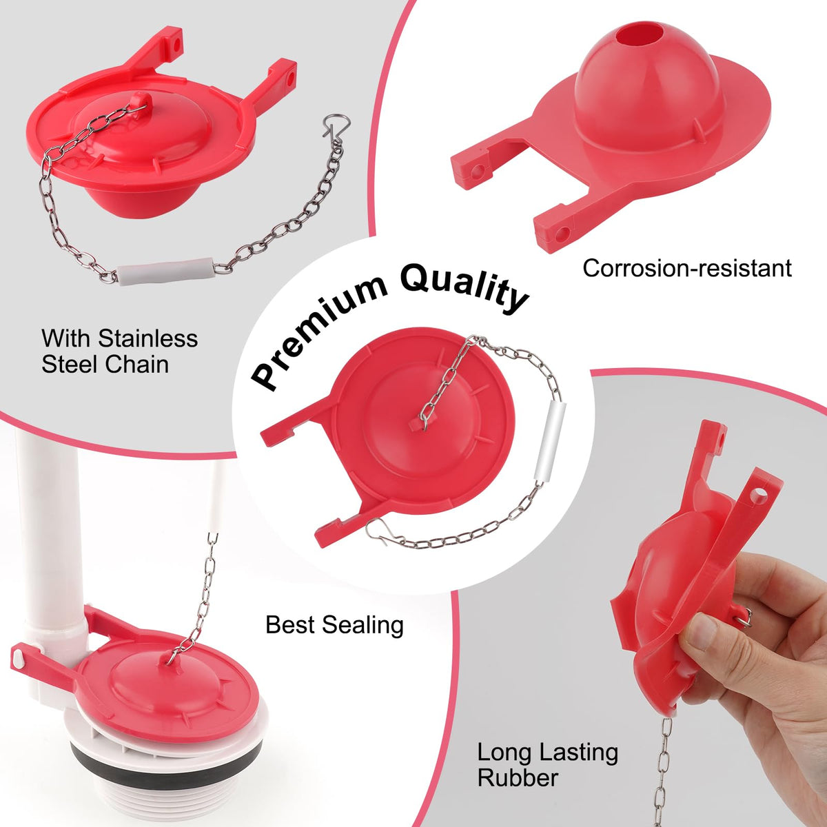 Hibbent Toto G-Max compatible flapper fits THU138S THU175S THU331S.