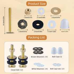 Triple seal design for reliable leak prevention and odor control potential.