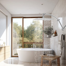 Hibbent two-point vertical movement adapts to ceiling heights and layouts.
