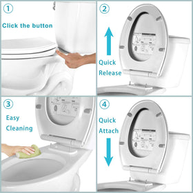 Hibbent universal compatibility fits Kohler, American Standard, Toto and others