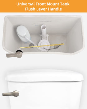 Hibbent universal-fit toilet handle ready for quick replacement