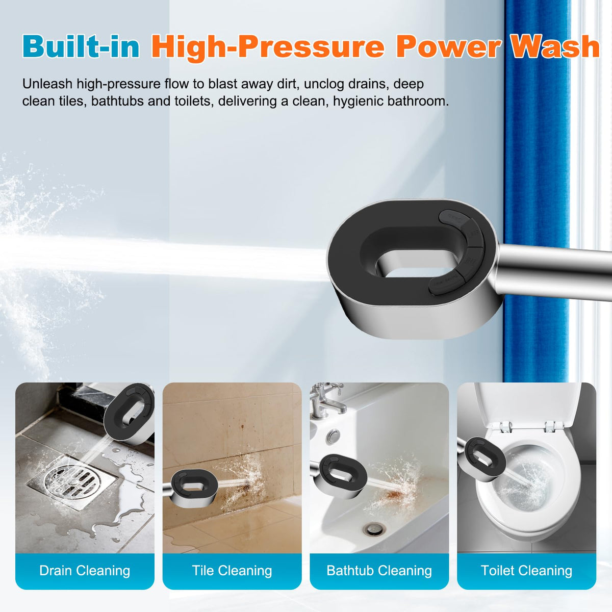 Hibbent universal G12 thread fits standard shower arms