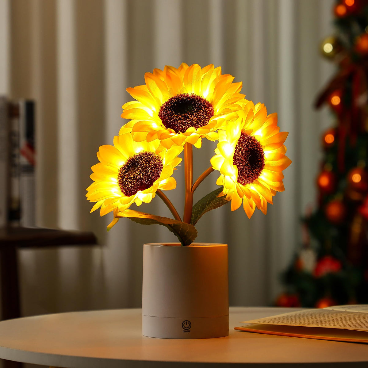 hibeauti sunflower-led-lamp gift-ready glow for birthdays and holidays
