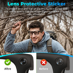 HiBloks tweezers-included tool helps precise sticker placement.