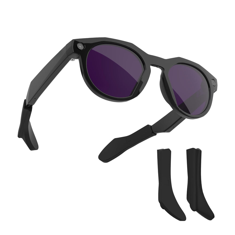 HiBloks Oakley Meta HSTN ear grip anti-slip close-up for secure all-day wear