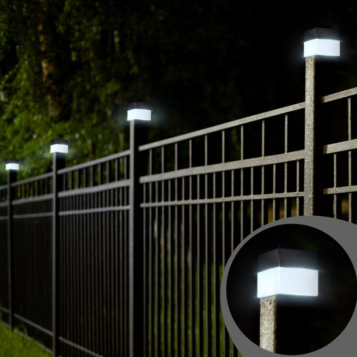 Outdoor ambience lighting for porches and gardens by Hicarer.