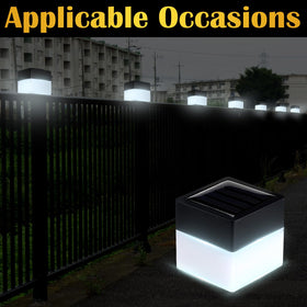Design fits standard 2x2 inch fence posts.