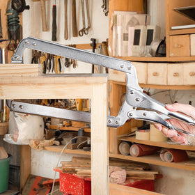 Hiceeden professional-grade clamps support welding and woodworking projects.