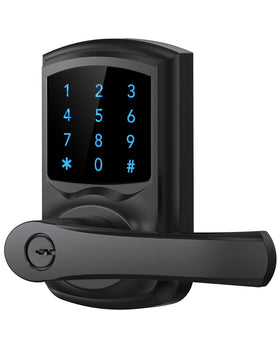 HIDALIFE keyless entry lock with touchscreen for secure, easy access.
