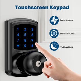 HIDALIFE anti-peep function protects password privacy during entry