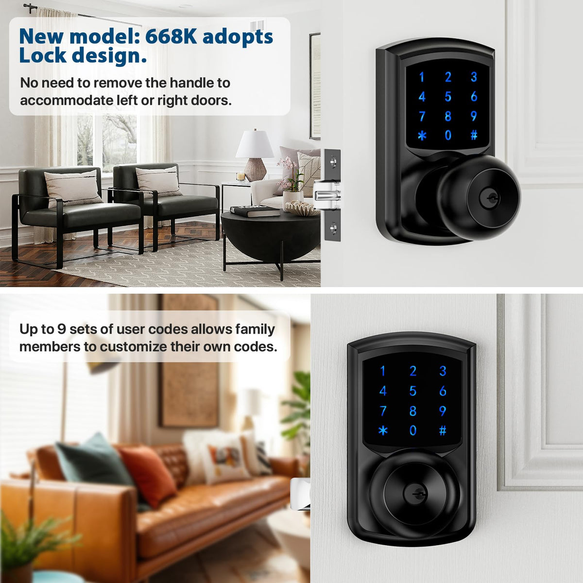 HIDALIFE auto-lock in 5 seconds provides peace of mind