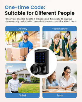HIDALIFE easy installation with adjustable backset for flexible fitting