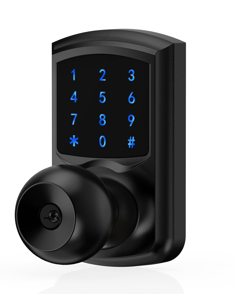 HIDALIFE keyless entry front door view shows convenient access without keys
