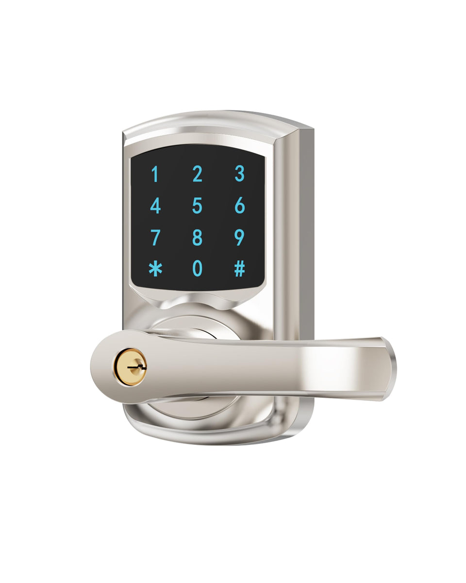 HIDALIFE keyless front-view lock offers quick entry for home or office.
