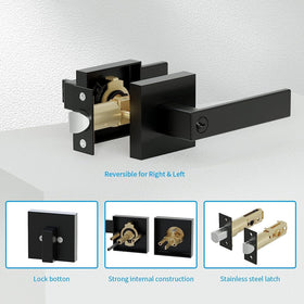 HIDALIFE single-cylinder deadbolt combo for reliable key access.