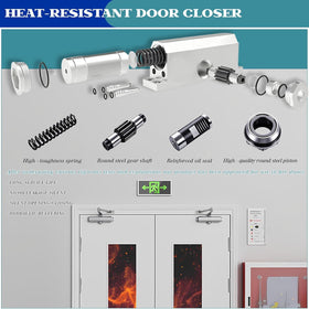 HIODIYI commercial setting shows reliable door control during peak hours.