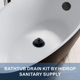 HIDROP brass and stainless steel construction highlights durability