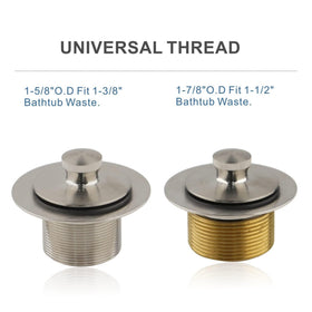 HIDROP universal thread adapter 1-3-8in-1-1-2in enables flexible fit
