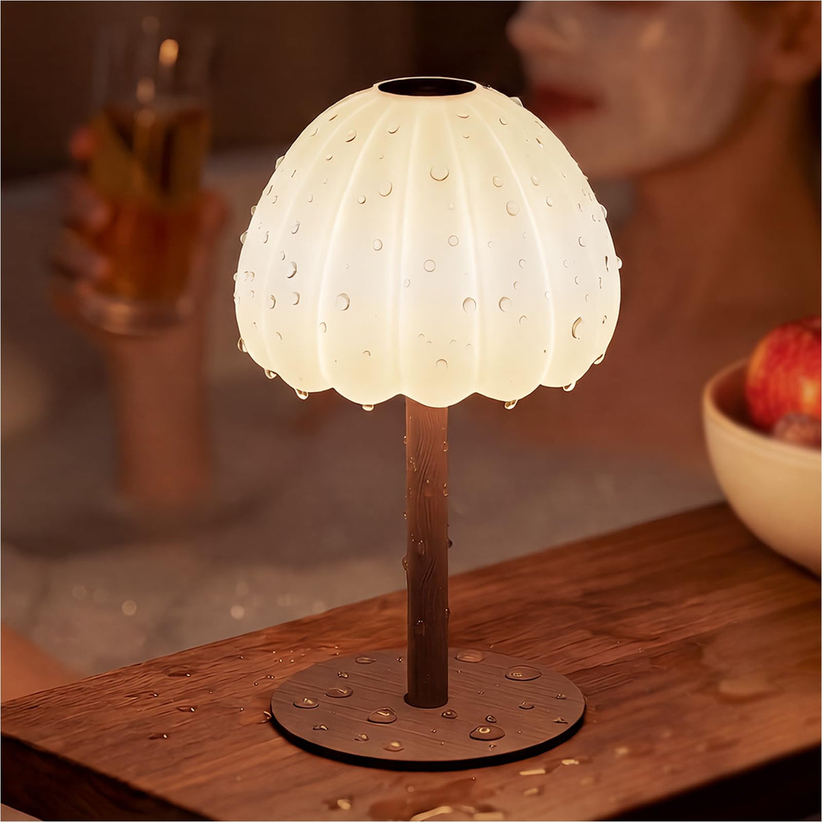 Hifree cloud-design shower lamp creates cozy bath mood