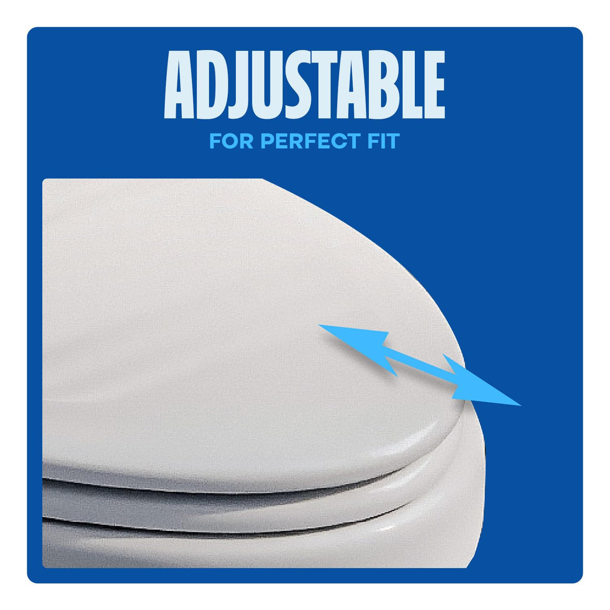 HIGHCRAFT molded wood round seat highlighting durable construction and comfortable fit