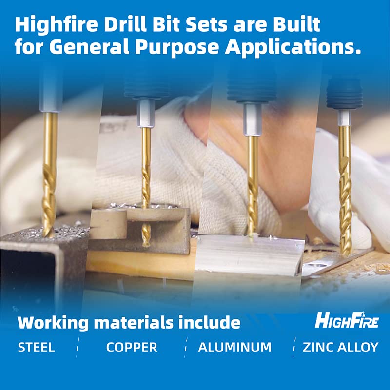 Highfire solid-connection with tapered web reduces breakage under high torque.