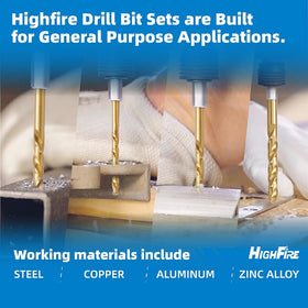 Highfire solid-connection with tapered web reduces breakage under high torque.