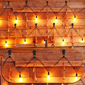 HiGift wire and fairy LED lights hook for elegant holiday ambiance.