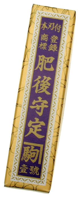 Warikomi steel blade on Higo no Kami knife for sharp, lasting edge.