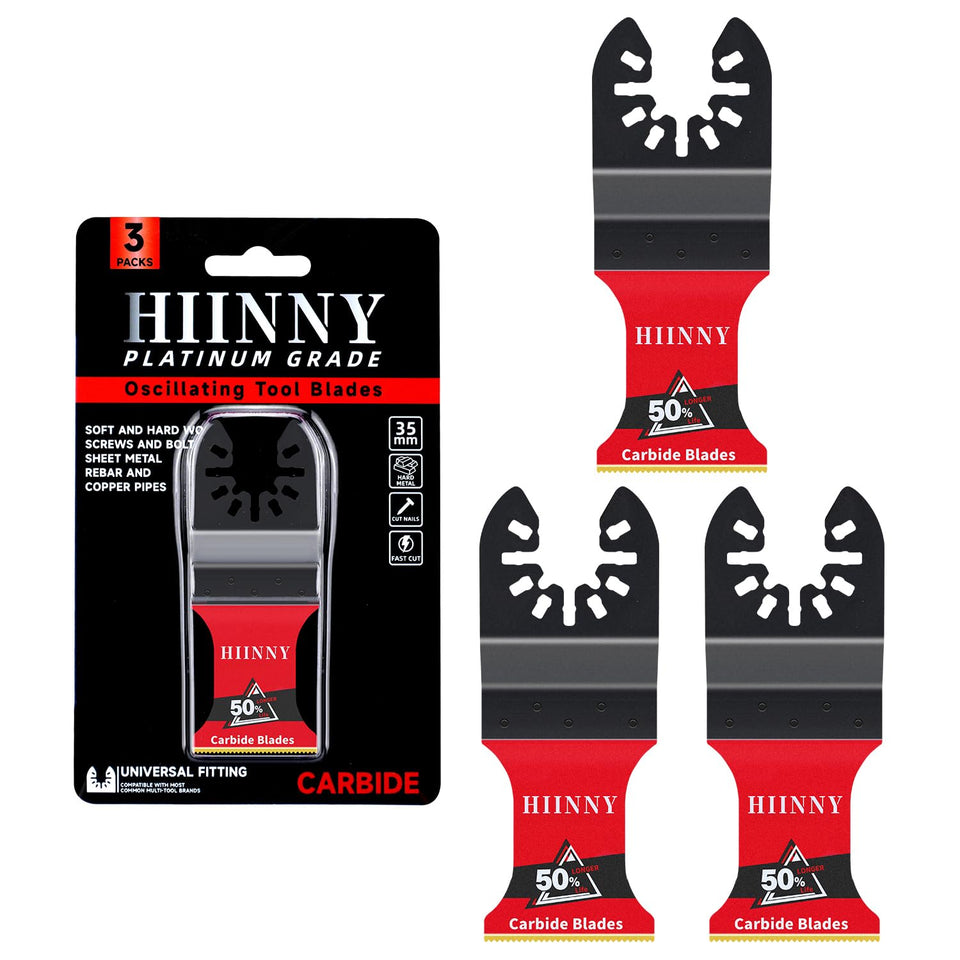 Hiinny Platinum Series carbide blade with TiC-WC coating for long-lasting metal cutting