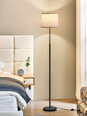 A19 9W 3-color LED bulb included for versatile moods.