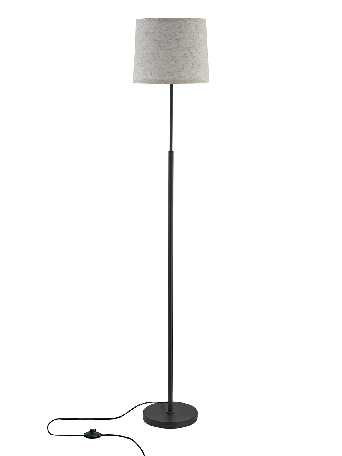 Soft light ambiance from the lamp supports reading and relaxing.