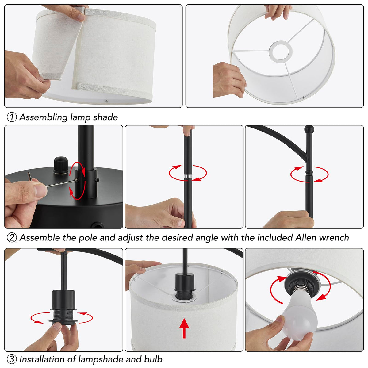 Hikczc USB-C port on base enables convenient device charging.