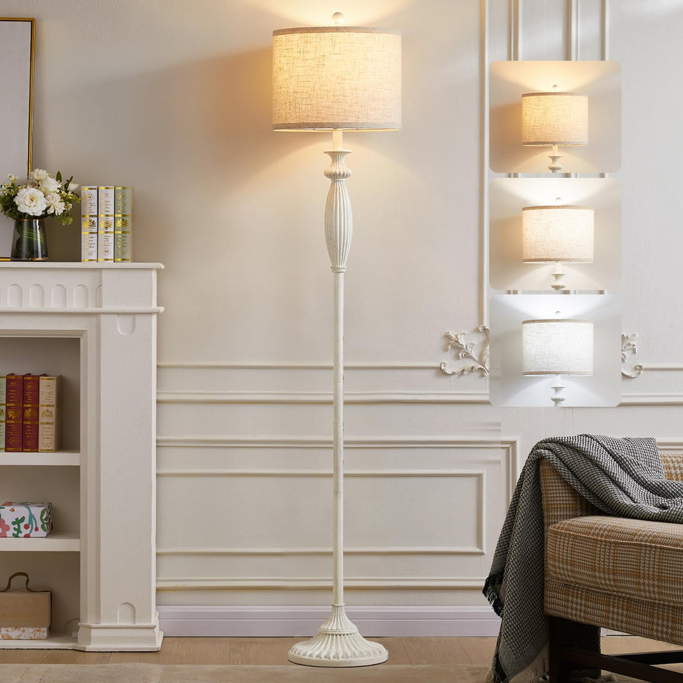 Hikczc Vintage Floor Lamp base detail offering sturdy support and classic charm.