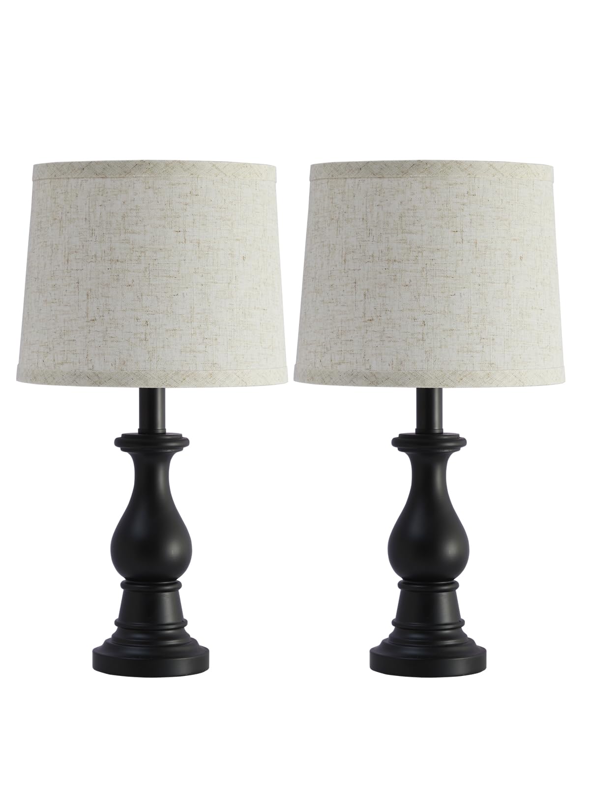 Hikczc vintage table lamp bulbs included add convenience and efficiency