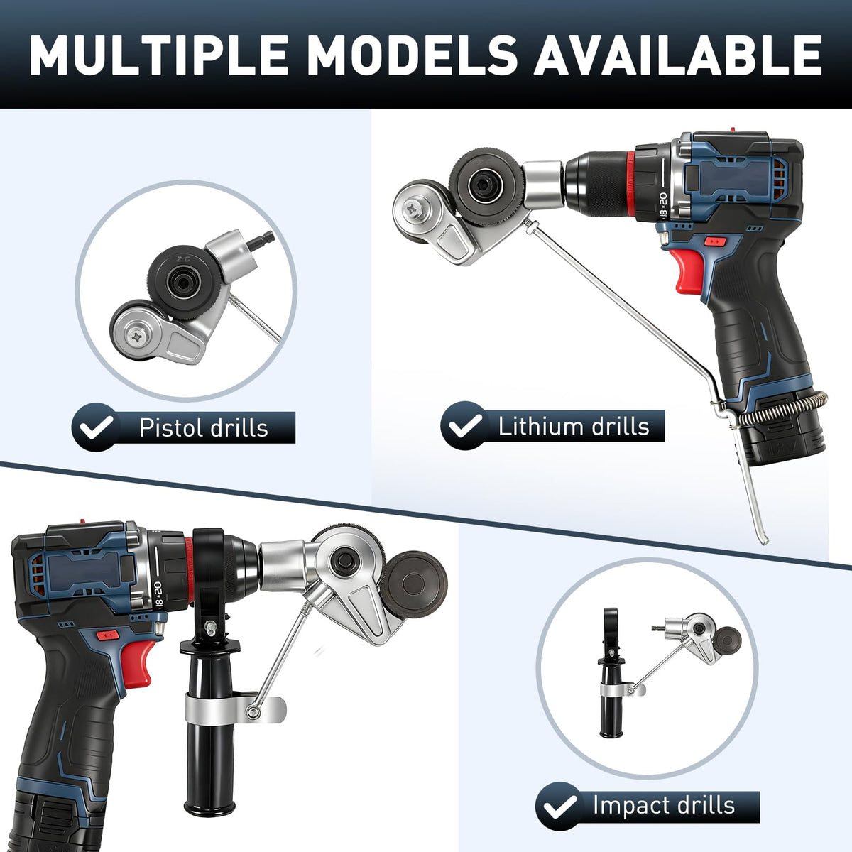 Hilandkom Metal Nibbler cutting aluminum with consistent power and edge