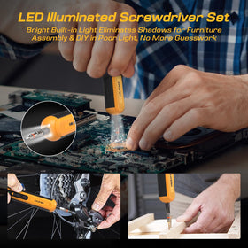 HILICHT electronics repair scene showing careful handling