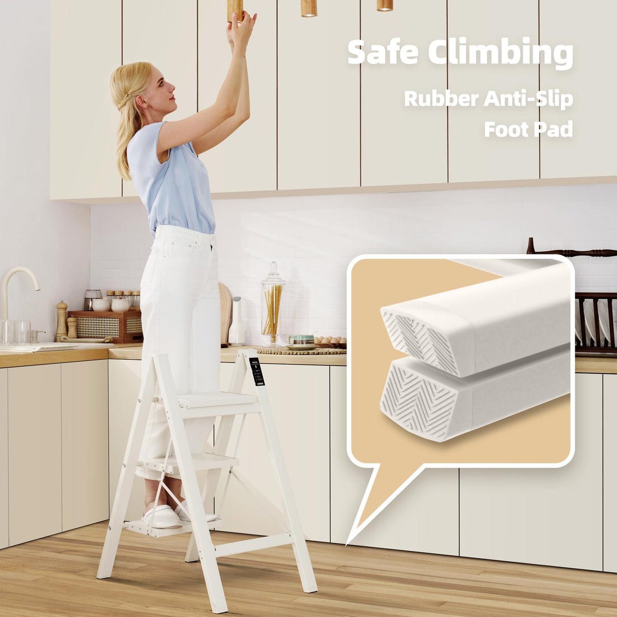 HillhutApex ladder is easy to transport and store between uses