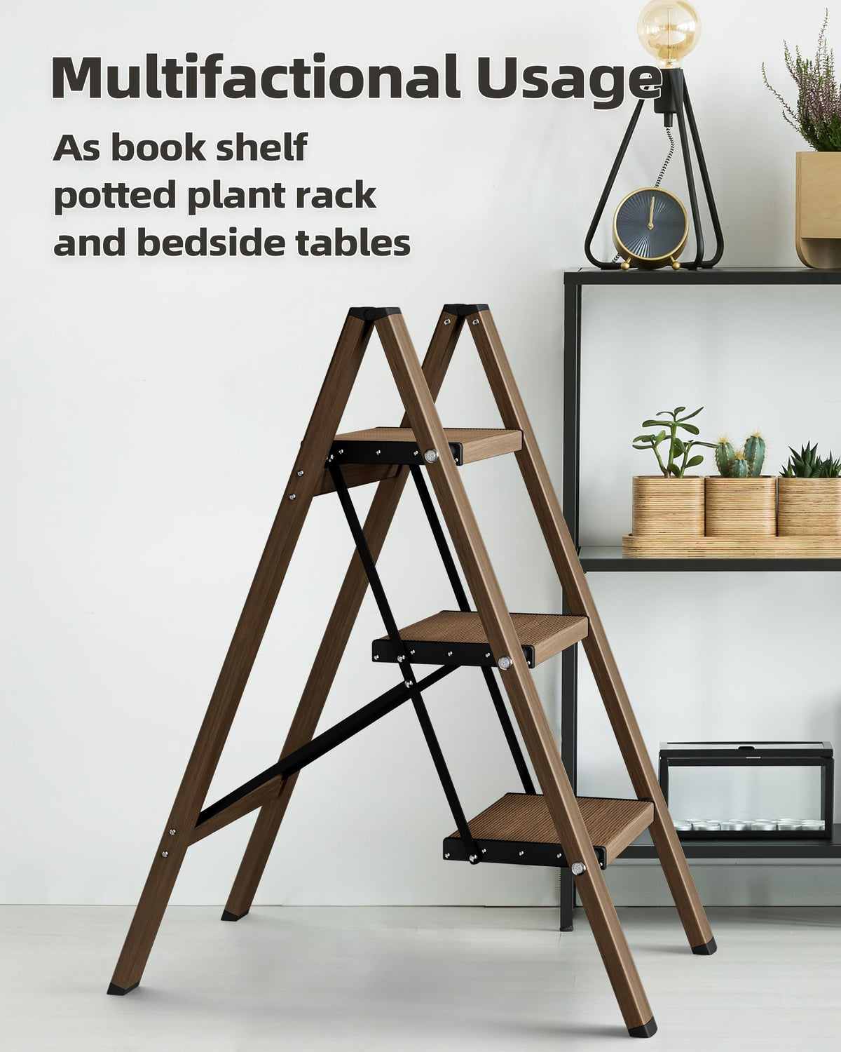HillhutApex multifunctional-stool-shelf doubles as small surface for items