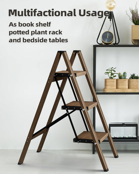 HillhutApex multifunctional-stool-shelf doubles as small surface for items
