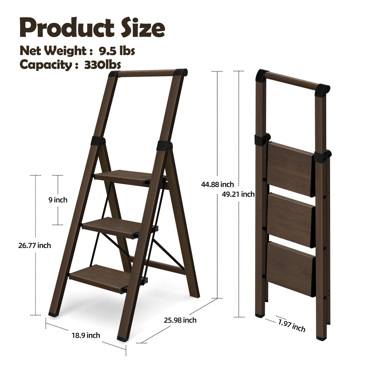 HillhutApex compact profile fits narrow spaces and wall mounts.