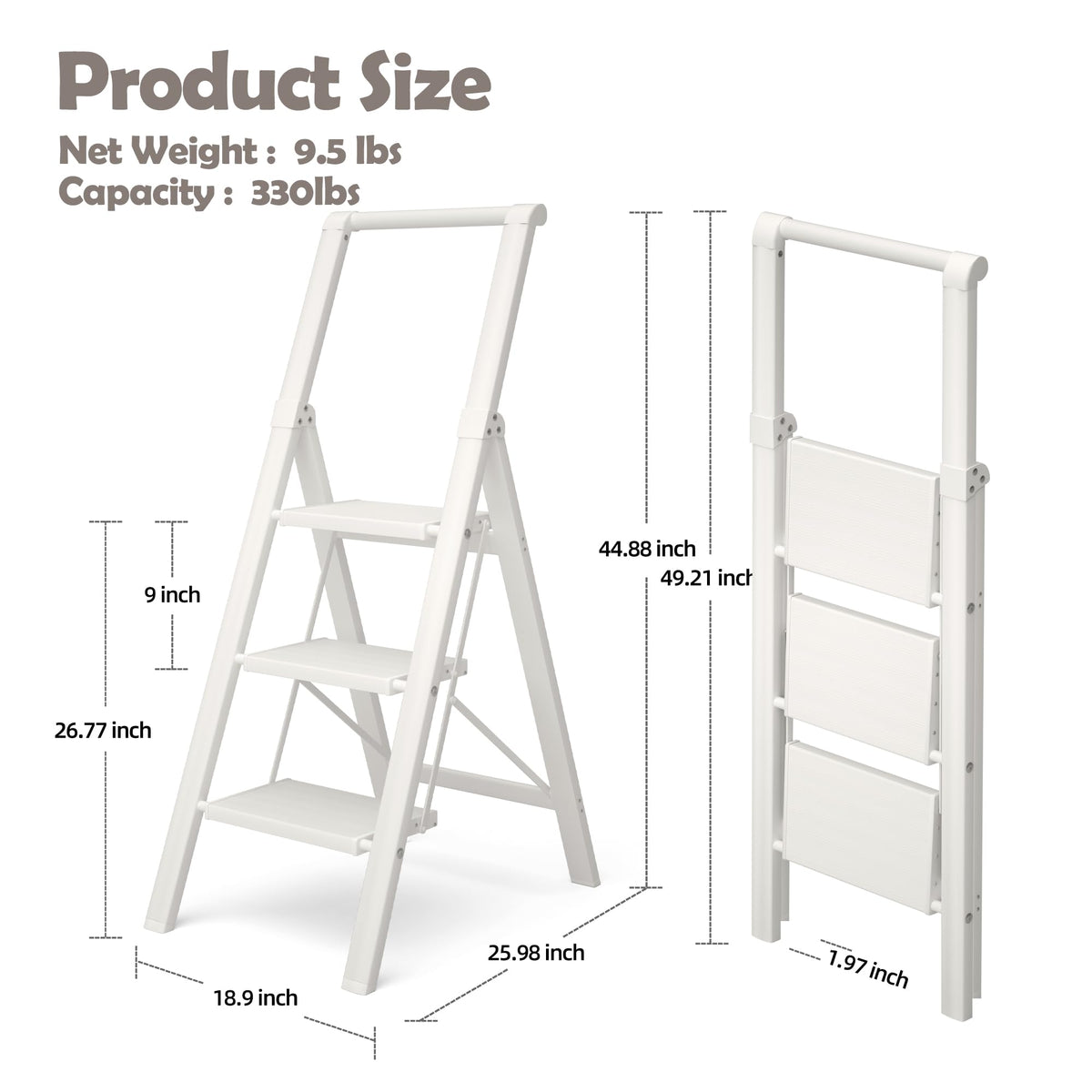 HillhutApex sturdy triangular frame for solid stability