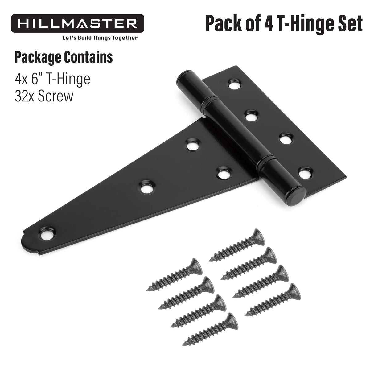 HILLMASTER attic hatch hinge provides secure access with easy installation