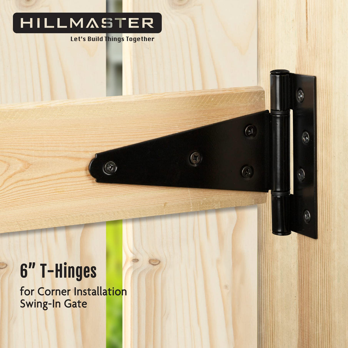 HILLMASTER cabinet door hinge uses robust steel for long-lasting performance
