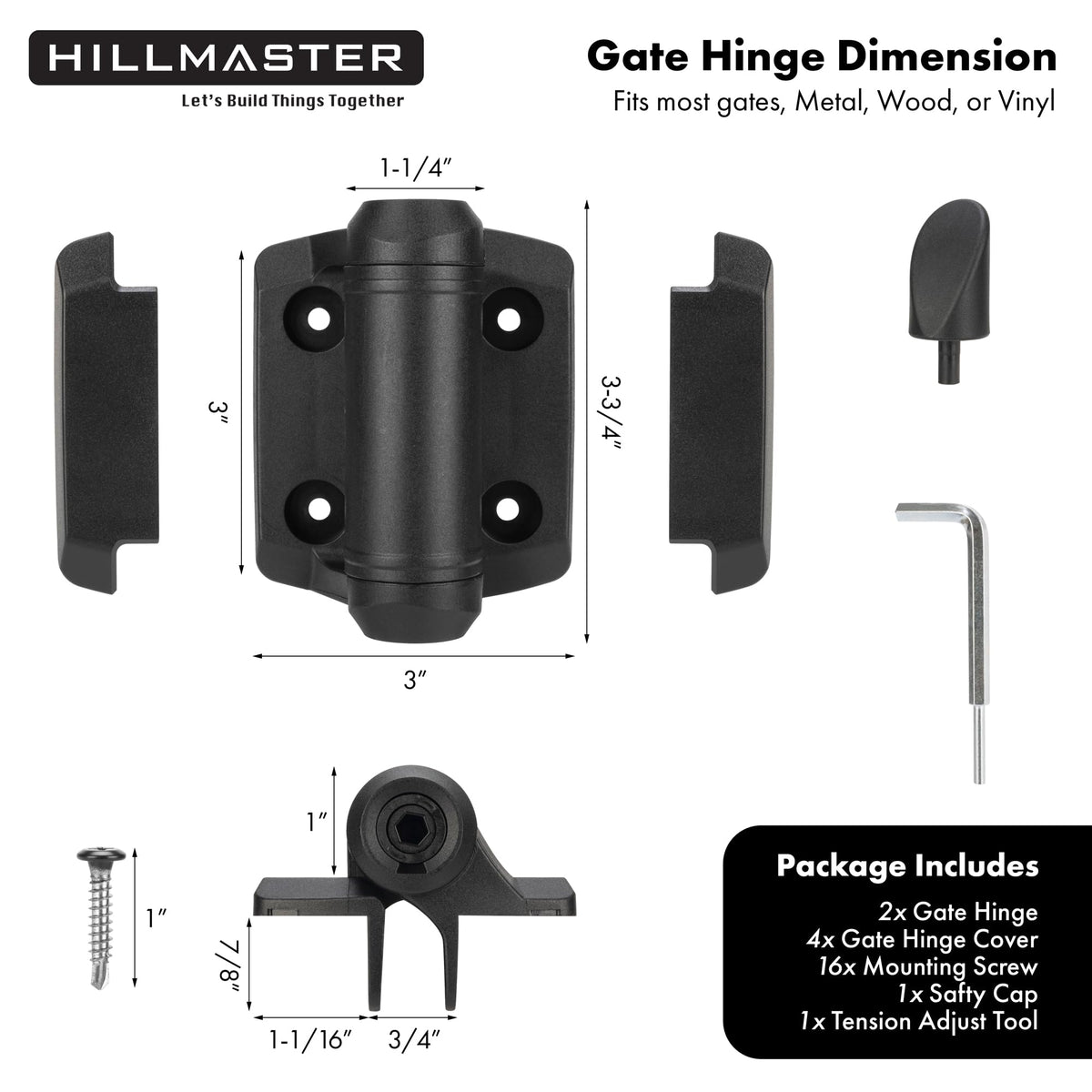 Hillmaster adjustable tension tool in use tailors closing speed